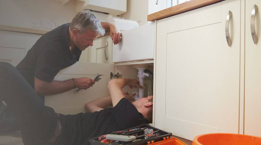 Professional burst pipe repair services in White City, KS
